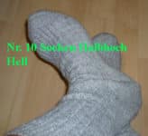 14 Socken Halbhoch Hell